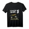 Kinder 5. Geburtstag Monster Truck T-Shirt für Jungen & Mädchen – Lustiges Geburtstagsdesign, ideales Outfit für Party, Kindergarten & Geschenkidee