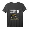 Kinder 5. Geburtstag Monster Truck T-Shirt für Jungen & Mädchen – Lustiges Geburtstagsdesign, ideales Outfit für Party, Kindergarten & Geschenkidee