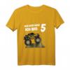 Kinder 5. Geburtstag Monster Truck T-Shirt für Jungen & Mädchen – Lustiges Geburtstagsdesign, ideales Outfit für Party, Kindergarten & Geschenkidee