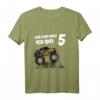 Kinder 5. Geburtstag Monster Truck T-Shirt für Jungen & Mädchen – Lustiges Geburtstagsdesign, ideales Outfit für Party, Kindergarten & Geschenkidee