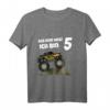 Kinder 5. Geburtstag Monster Truck T-Shirt für Jungen & Mädchen – Lustiges Geburtstagsdesign, ideales Outfit für Party, Kindergarten & Geschenkidee