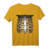 Halloween Skelett Brust T-Shirt – Gruselige Party Geschenkidee für Männer und Frauen, Perfekt für Halloween & Kostüm-Events