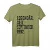 Lustiges 32. Geburtstag T-Shirt für Männer - Legendär seit 1992 Geschenkidee zum 32. Geburtstag, Deko & Geschenk für Bruder, Mann oder Freund