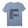 Lustiges 32. Geburtstag T-Shirt für Männer - Legendär seit 1992 Geschenkidee zum 32. Geburtstag, Deko & Geschenk für Bruder, Mann oder Freund