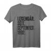 Lustiges 32. Geburtstag T-Shirt für Männer - Legendär seit 1992 Geschenkidee zum 32. Geburtstag, Deko & Geschenk für Bruder, Mann oder Freund