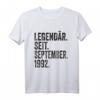 Lustiges 32. Geburtstag T-Shirt für Männer - Legendär seit 1992 Geschenkidee zum 32. Geburtstag, Deko & Geschenk für Bruder, Mann oder Freund
