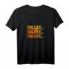 Vintage Skate Kickflip Skateboard Skater Art Orange Geschenk T-Shirt – Perfektes Geschenk für Skateboarder, Kinder & Erwachsene