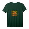 Vintage Skate Kickflip Skateboard Skater Art Orange Geschenk T-Shirt – Perfektes Geschenk für Skateboarder, Kinder & Erwachsene