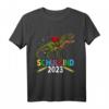Kinder Einschulung Jungen Dinosaurier Schulkind 2023 T-Shirt – Lustiges Geschenk für den ersten Schultag, Dino-Illustration für den Schulstart