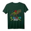 Kinder Einschulung Jungen Dinosaurier Schulkind 2023 T-Shirt – Lustiges Geschenk für den ersten Schultag, Dino-Illustration für den Schulstart