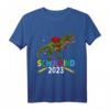 Kinder Einschulung Jungen Dinosaurier Schulkind 2023 T-Shirt – Lustiges Geschenk für den ersten Schultag, Dino-Illustration für den Schulstart