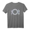 Mahlzeit Serviert Teller Icon T-Shirt – Lustiges Geschenk für Familien, Freunde & Feiern, perfekt für Weihnachten, Erntedank & Dinner-Events