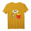 Lustiges Kartoffeltext - Pommes Frites Comic Humor T-Shirt - Originelles Geschenk für Witzliebhaber & Fast Food Fans