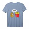 Lustiges Kartoffeltext - Pommes Frites Comic Humor T-Shirt - Originelles Geschenk für Witzliebhaber & Fast Food Fans