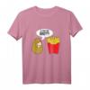 Lustiges Kartoffeltext - Pommes Frites Comic Humor T-Shirt - Originelles Geschenk für Witzliebhaber & Fast Food Fans