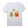 Lustiges Kartoffeltext - Pommes Frites Comic Humor T-Shirt - Originelles Geschenk für Witzliebhaber & Fast Food Fans
