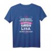Lisa Vorname Königin Geschenk - Lustiges Namens-T-Shirt mit Spruch für Frauen, beste Freundin & Familie