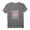 Lisa Vorname Königin Geschenk - Lustiges Namens-T-Shirt mit Spruch für Frauen, beste Freundin & Familie
