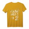 Geschenk für 2. Geburtstag Junge und Mädchen - Lustiges 'Young Wild and Two' T-Shirt für Kinder, perfekte Geschenkidee für unvergessliche Kindergeburtstagspartys