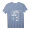 Geschenk für 2. Geburtstag Junge und Mädchen - Lustiges 'Young Wild and Two' T-Shirt für Kinder, perfekte Geschenkidee für unvergessliche Kindergeburtstagspartys