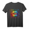 LGBT Rainbow Kiss T-Shirt - Pride Regenbogen Mund für Gleichheit, CSD Paraden & Supporter
