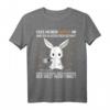 Lustiges Kaffee T-Shirt mit Rabbit Design – Fass meinen Kaffee an und ich klatsch dich so hart für Kaffee-Liebhaber, Kollegen & Geburtstag
