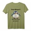 Lustiges Kaffee T-Shirt mit Spruch für Arbeitskollegen, Morgenmuffel & Katzenfans - Humorvolles Statement Outfit