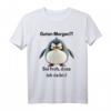Lustiges Kaffee T-Shirt mit Spruch für Arbeitskollegen, Morgenmuffel & Katzenfans - Humorvolles Statement Outfit