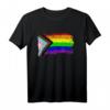 Inklusive Progress Pride Flagge Gay Pride LGBTQ T-Shirt – Buntes Support-Shirt für Männer, Frauen, Jugendliche & Kinder