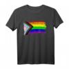 Inklusive Progress Pride Flagge Gay Pride LGBTQ T-Shirt – Buntes Support-Shirt für Männer, Frauen, Jugendliche & Kinder