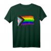 Inklusive Progress Pride Flagge Gay Pride LGBTQ T-Shirt – Buntes Support-Shirt für Männer, Frauen, Jugendliche & Kinder