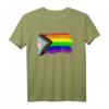 Inklusive Progress Pride Flagge Gay Pride LGBTQ T-Shirt – Buntes Support-Shirt für Männer, Frauen, Jugendliche & Kinder