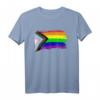 Inklusive Progress Pride Flagge Gay Pride LGBTQ T-Shirt – Buntes Support-Shirt für Männer, Frauen, Jugendliche & Kinder