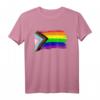 Inklusive Progress Pride Flagge Gay Pride LGBTQ T-Shirt – Buntes Support-Shirt für Männer, Frauen, Jugendliche & Kinder