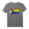 Inklusive Progress Pride Flagge Gay Pride LGBTQ T-Shirt – Buntes Support-Shirt für Männer, Frauen, Jugendliche & Kinder