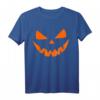 HapDuck Schwarz T-Shirt mit Halloween Kürbis Motiv – Gruselige Verkleidung für Halloween & Party