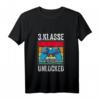 Kinder 3. Klasse Level Unlocked T-Shirt – Cooles Gaming Design für den Schulanfang für Jungen und Mädchen, perfektes Geschenk für den Schulstart