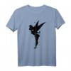 HapDuck Disney Tinker Bell & Peter Pan Silhouette T-Shirt – Originelles Merchandise für Fans und Geburtstagsfeiern