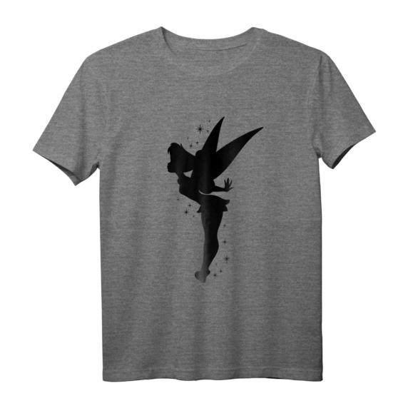 HapDuck Disney Tinker Bell & Peter Pan Silhouette T-Shirt – Originelles Merchandise für Fans und Geburtstagsfeiern
