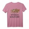 Lustiges Faultier Schlafshirt - Offizielles Pyjama Nachthemd für Komfort und Humor