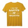 Master Of Disaster Student Uni Geschenk T-Shirt – Lustiges Statement-Shirt für chaotische Persönlichkeiten & Studenten