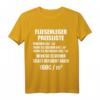 Lustiges Fliesenlegermeister T-Shirt mit Preisliste Sprüchen – Perfekt für Handwerker, Bodenleger & Plattenleger auf der Baustelle