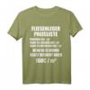 Lustiges Fliesenlegermeister T-Shirt mit Preisliste Sprüchen – Perfekt für Handwerker, Bodenleger & Plattenleger auf der Baustelle