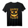 Happy Halloween Kürbis Grusel Gesicht T-Shirt – Perfekt für Halloween, Gruselpartys & Trick or Treat