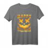 Happy Halloween Kürbis Grusel Gesicht T-Shirt – Perfekt für Halloween, Gruselpartys & Trick or Treat