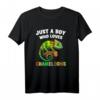 Lustiges Chamäleon Sprüche T-Shirt für Jungen - Just A Boy Who Loves Chameleons, perfekt für Zoo, Schule & Tierliebhaber