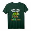 Lustiges Chamäleon Sprüche T-Shirt für Jungen - Just A Boy Who Loves Chameleons, perfekt für Zoo, Schule & Tierliebhaber