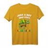 Lustiges Chamäleon Sprüche T-Shirt für Jungen - Just A Boy Who Loves Chameleons, perfekt für Zoo, Schule & Tierliebhaber