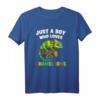 Lustiges Chamäleon Sprüche T-Shirt für Jungen - Just A Boy Who Loves Chameleons, perfekt für Zoo, Schule & Tierliebhaber