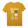 Lustiges Gym T-Shirt mit Donut Six Pack Meme - Trendiges Geschenk für Damen, Freunde & Familie